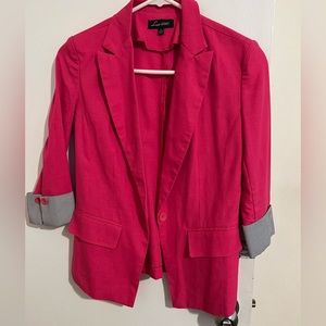 Pink blazer, small